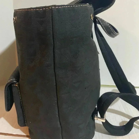 Michael kors Black canvas backpack main image 6